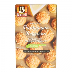 Biscuits apéritifs parmigiano reggiano boîte 75g  CARTON DE 8