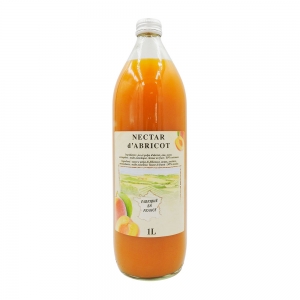 Nectar d'abricot bouteille 1L  Carton de 6 BTL