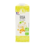 Boisson végétale soja nature BIO brick 1l<br>