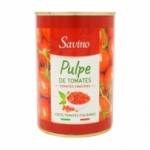 Pulpe de tomates fraîches boîte 385g<br>