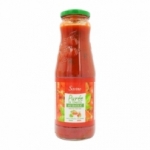 Purée de tomates au basilic bouteille 690g<br />