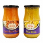 Sauce Korma bocal 350g  BARQUETTE FILMEE X 12