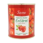 Tomates entières pelées au jus conserve 480g<br>