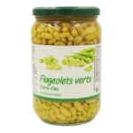 Flageolets verts extra fins bocal 420g<br>