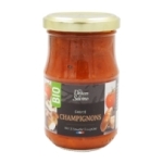 Sauce aux champignons BIO pot 190g  BARQUETTE FILMEE X 12