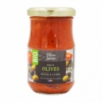 Sauce aux olives vertes et noires BIO boite 190g  CARTON DE 12