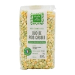 Duo de pois cassés paquet 500g Grain de Frais<br>