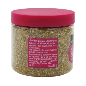 Mélange Zaatar pot 56g Bédros  Carton de 12 x 56GR