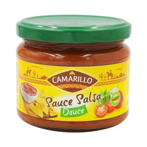 Sauce salsa mexicaine douce pot 300g Camarillo  CARTON DE 12
