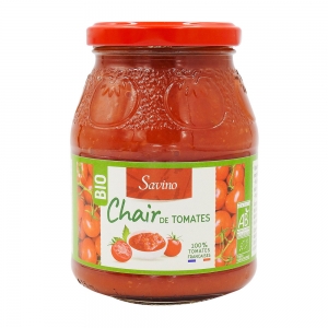 Chair de tomate BIO boite 400g  barquettes de 12 bocaux