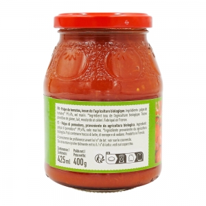 Chair de tomate BIO boite 400g  barquettes de 12 bocaux