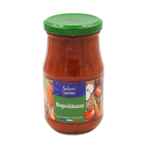 Sauce Napolitaine pot 350g Savino  BARQUETTES DE 12 POTS