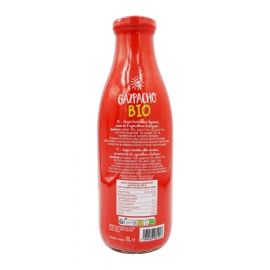 Gazpacho à la tomate BIO bouteille 1l  CARTON DE 6