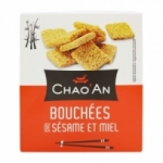 Bouchées sésame boite 130g Chao An  Carton de 8 boîtes de 130gr