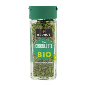 Ciboulette déshydratée BIO flacon 5g Bédros  CT 10 FLAC 5 gr