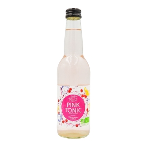 Boisson gazeuse Pink tonic BIO bouteille 33cl  CT 12 BTL