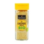 Gingembre moulu BIO flacon 27g Bédros<br>