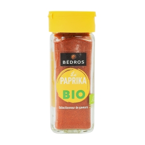 Paprika doux BIO flacon 40g Bédros  CT 10 FLAC 40 GR