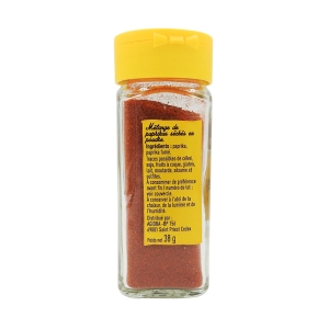 Paprika fumé flacon 38g Bédros  Ct de 10 flac de 38gr