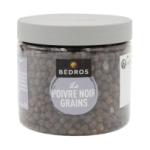 Poivre noir grain pot 86g Bédros<br>