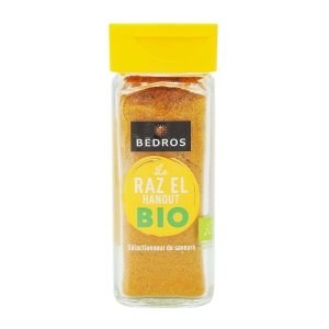 Raz el hanout poudre BIO flacon 33g Bédros  CT 10 FLAC 33 GR