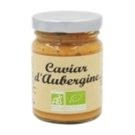 Caviar d'aubergines BIO pot 90g  Carton de 12 bocaux