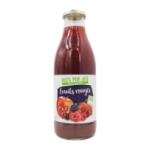 Pur jus de fruits rouges bouteille 1L  CT 6 BTL