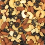 Mélange fruits secs grillés et olives séchées<br>