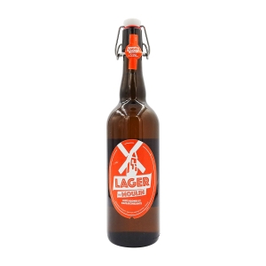 Bière blonde Lager du moulin bouteille 75cl  Carton de 6 BTL