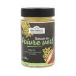 Sauce au poivre vert pot 180g<br>