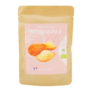 Préparation pour madeleines BIO paquet 140g  CARTON DE 15 X PQT 140GR