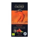 Chocolat noir 57% framboise BIO tablette 100g<br>