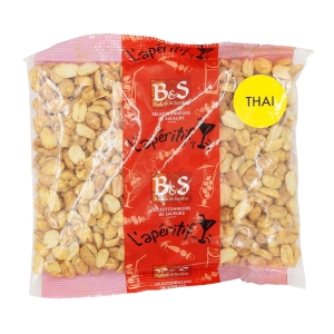 Arachides aromatisées Thai pqt 300g B&S  Ct de 24 x 300 gr