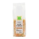 Mélange de riz pois et lentilles paquet 400g<br>