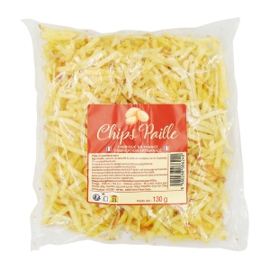 Chips pailles sachet 130g  CARTON DE 12