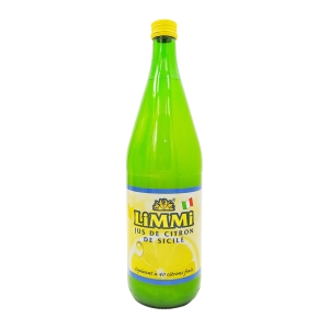 Pur jus de citron de Sicile bouteille 1L  carton de 6 x 1 L