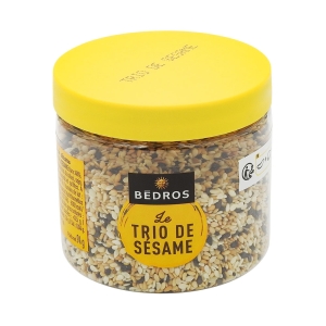Trio de sésame pot 94g Bédros  Carton de 12 x 94 gr