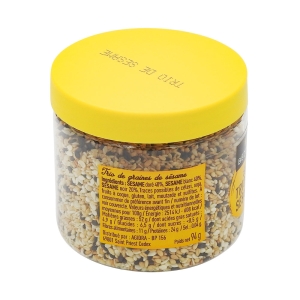 Trio de sésame pot 94g Bédros  Carton de 12 x 94 gr