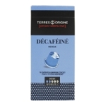 Café décaféiné doux 2/5 10 capsules boîte 55g  Carton de 30