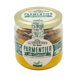 Parmentier de canard bocal 300g  CT 6