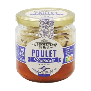 Poulet basquaise bocal 300g  CT 6