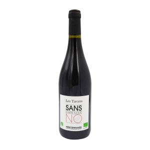Vin rouge Méditerranée IGP Les Tavans BIO btl 75cl  COLIS DE 6 UVC
