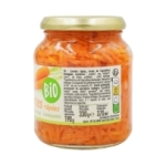 Carottes rapées BIO bocal 190g pne  CT PAR 12