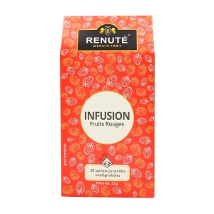 Infusion Rooibos fruits rouges 20 sachets  CT 20 BOITES