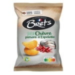 Chips chèvre piment d'Espelette paquet 125g Bret's<br>