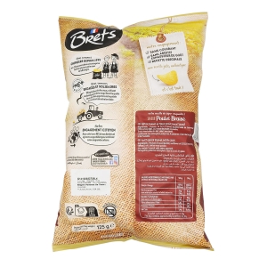 Chips poulet braisé paquet 125g Bret's  CARTON DE 10