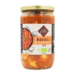 Ravioli au boeuf BIO bocal 650g <br>