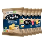 Chips craquantes paquets 6x25g Bret's<br>