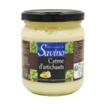 Crème d'artichaut pot 190g Savino<br>