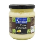 Crème d'artichaut pot 190g Savino  carton 12 pots de 190 grs